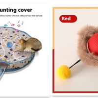 PurrPlay Self-Rolling Cat Toy Ball