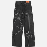 Spider Denim Pants