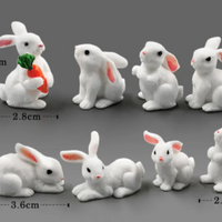 Mini Resin Animal Figurines – DIY Micro-Landscape Decor