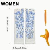 Reflexology Socks with Massage Tool (One Set)