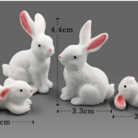 Mini Resin Animal Figurines – DIY Micro-Landscape Decor