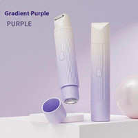 Dual-Head Electric Shaver Painless Women's Epilator Bikini Hair Removal Device Automatic Hair Trimmer Underarm Facial Lips Leg
