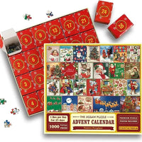 Merry Jigsaw Advent Calendar Puzzle