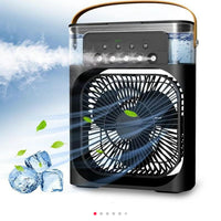 Portable 3-in-1 Air Cooler Fan – Mini AC for Room, Office & Car | Fast Cooling + Humidifier | Ships from USA 🇺🇸 | TikTok & Amazon Hot Seller!