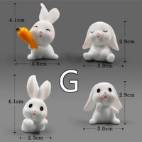 Mini Resin Animal Figurines – DIY Micro-Landscape Decor