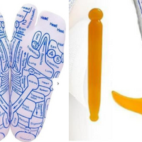 Reflexology Socks with Massage Tool (One Set)