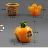 Mini Resin Animal Figurines – DIY Micro-Landscape Decor