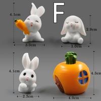Mini Resin Animal Figurines – DIY Micro-Landscape Decor