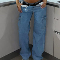High Waist Cargo Pants Stylish