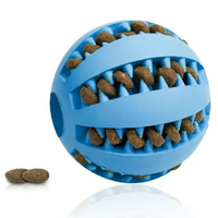 Interactive Rubber Slow Feeder Dog Ball