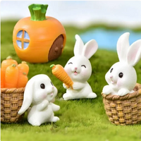 Mini Resin Animal Figurines – DIY Micro-Landscape Decor