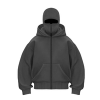 Fleece-lined Double Hood Sweater