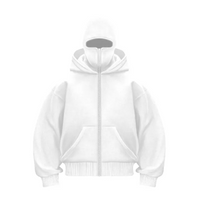 Fleece-lined Double Hood Sweater