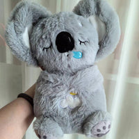 Sound Machine Soothe 'n Snuggle Otter Portable Plush Baby Toy with Sensory Details Music Lights & Rhythmic Breathing Motion
