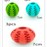 Interactive Rubber Slow Feeder Dog Ball